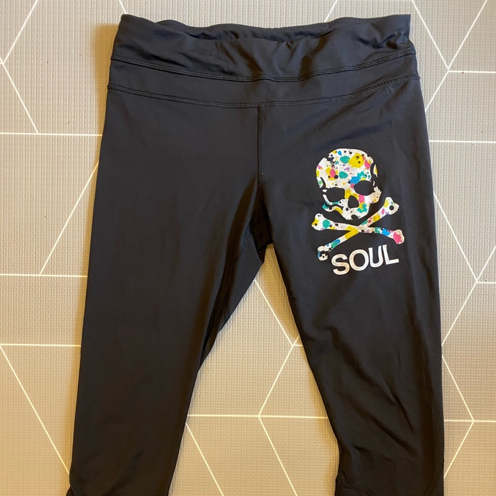 Lululemon Inspire Run Crop Size 8 SoulCycle